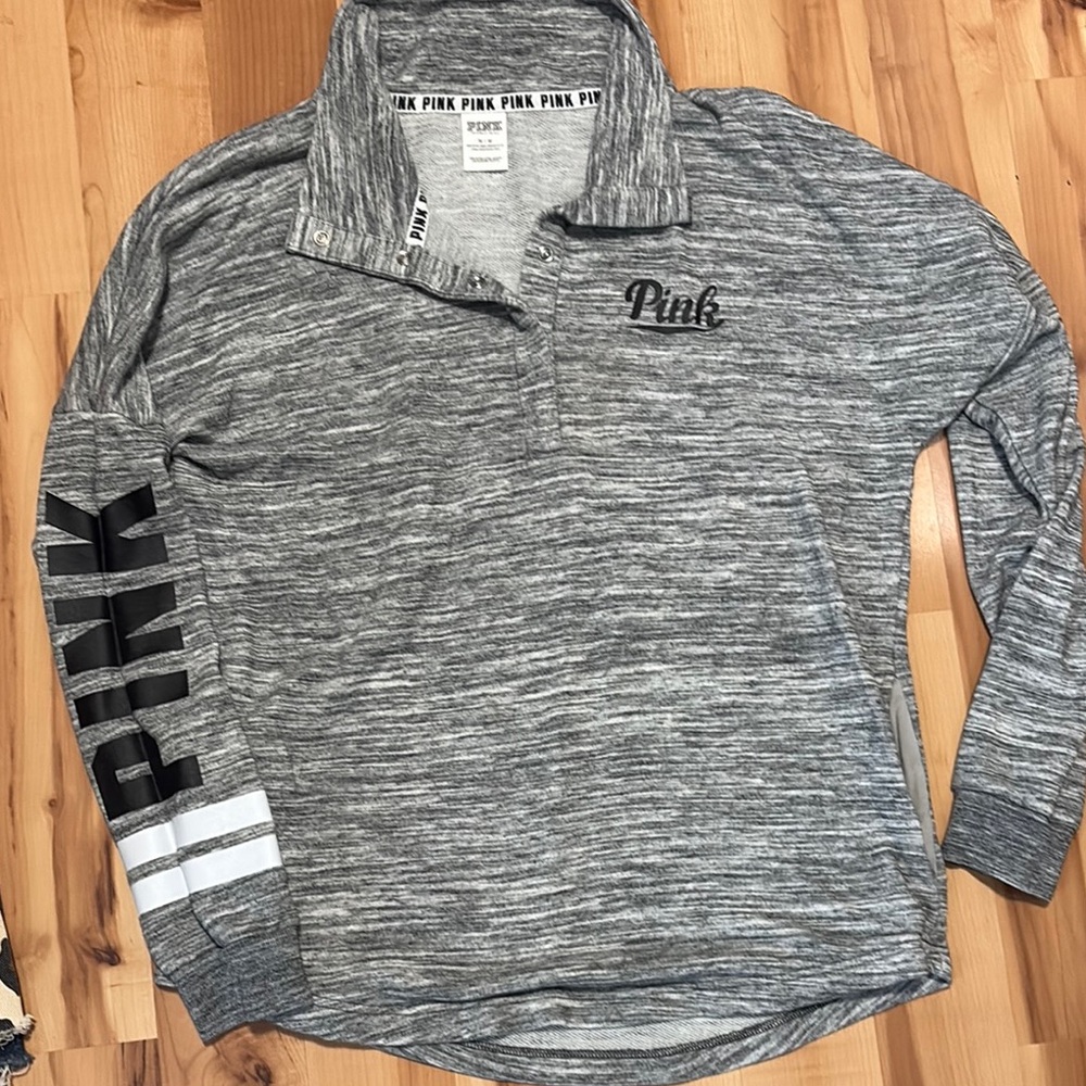 Victoria's Secret Pink Heathered Pullover